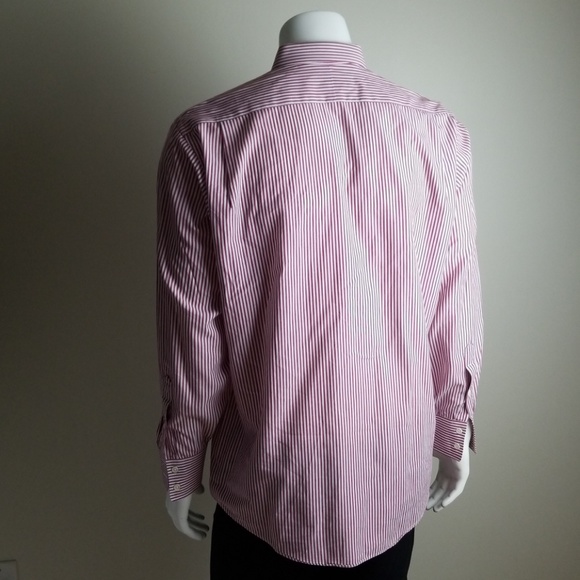 Burberry Button Down Shirt  - Size 16.5 / 34 - Picture 7 of 8